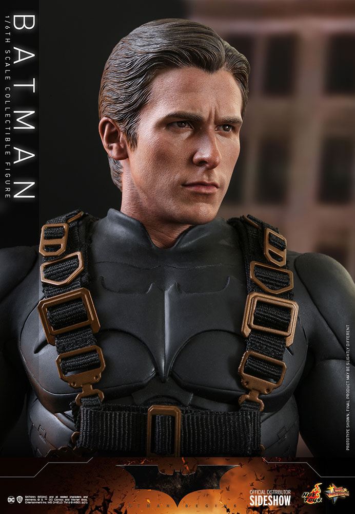 Batman Begins Movie Masterpiece Action Figure 1/6 Batman Hot Toys Exclusive 32 cm