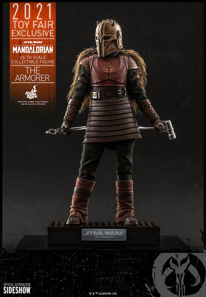 Star Wars The Mandalorian Action Figure 1/6 The Armorer 2021 Toy Fair Exclusive 29 cm