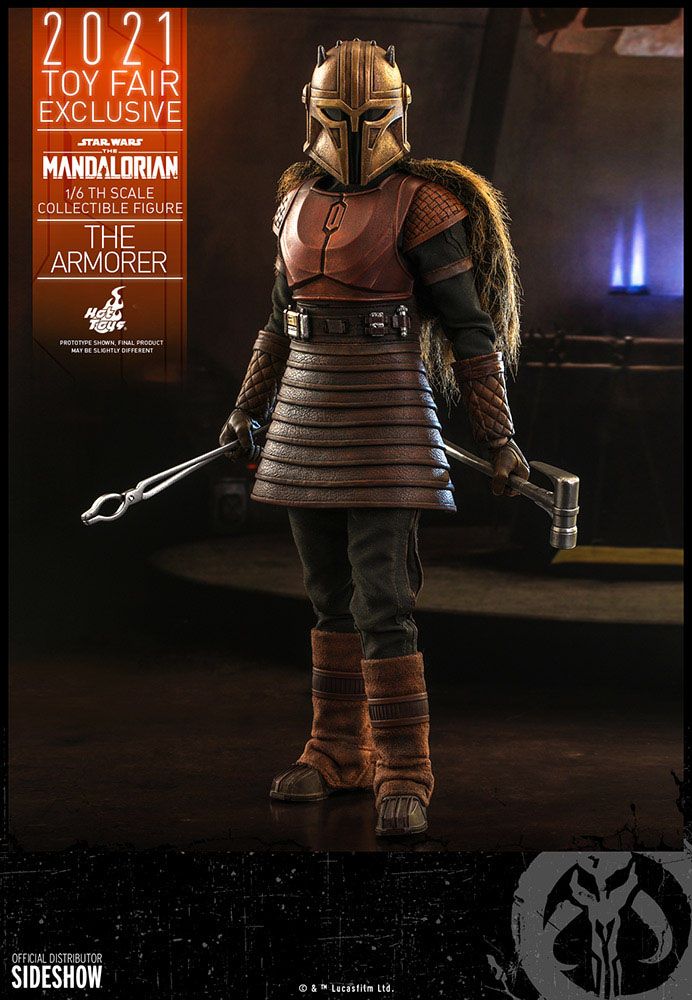 Star Wars The Mandalorian Action Figure 1/6 The Armorer 2021 Toy Fair Exclusive 29 cm