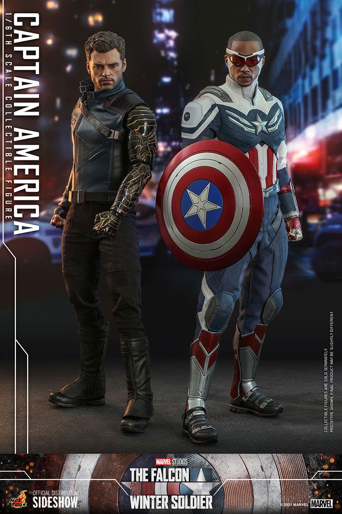 The Falcon and The Winter Soldier Action Figure 1/6 Captain America 30 cm