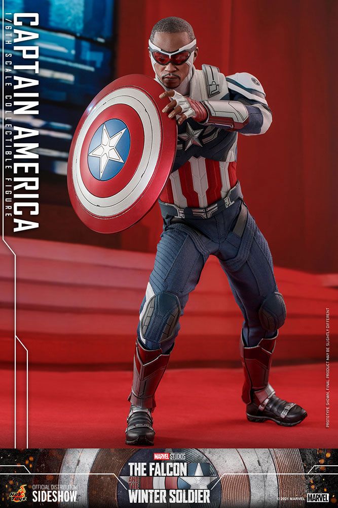 The Falcon and The Winter Soldier Action Figure 1/6 Captain America 30 cm