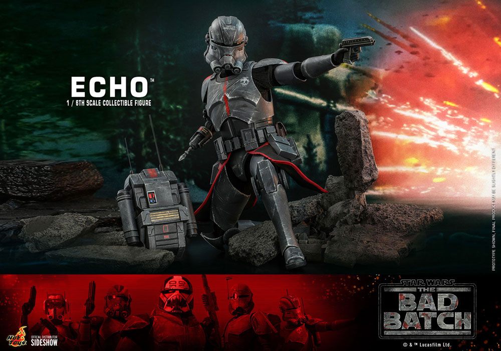 Star Wars The Bad Batch Action Figure 1/6 Echo 29 cm