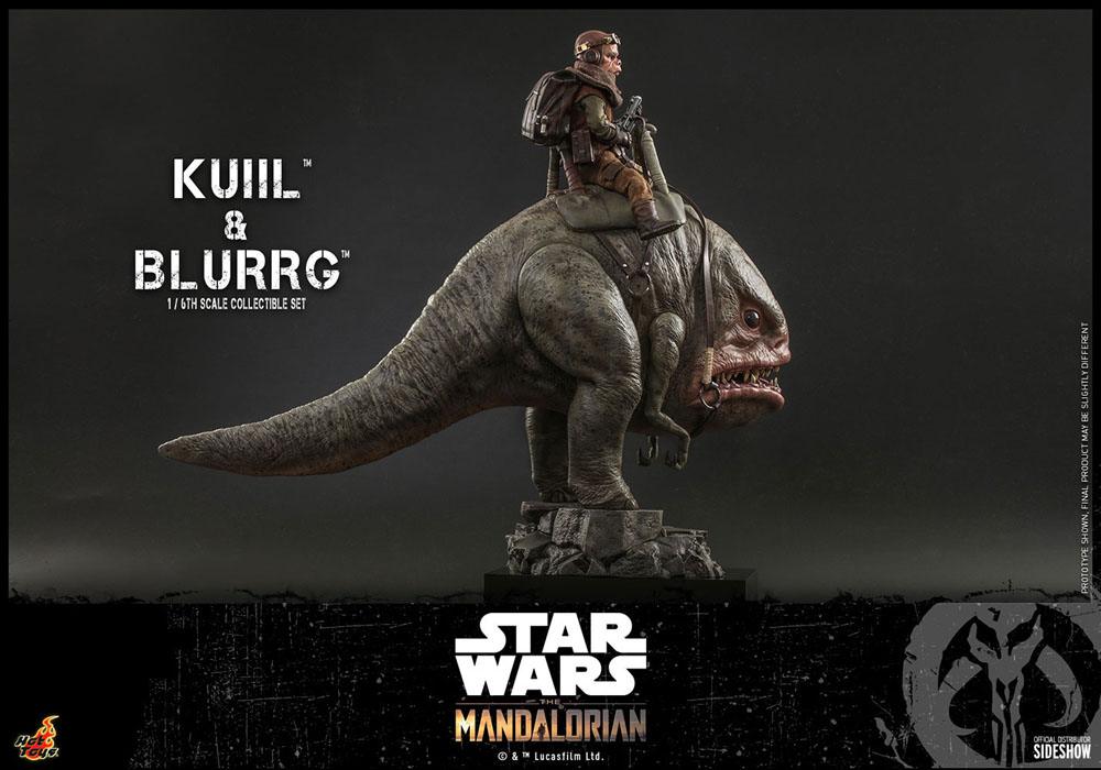 Star Wars The Mandalorian Action Figure 2-Pack 1/6 Kuiil & Blurrg 37 cm