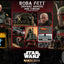 Star Wars: The Mandalorian Action Figure 1/6 Boba Fett Repaint Armor and Throne Special Edition 30 cm