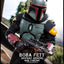 Star Wars The Mandalorian Action Figure 1/6 Boba Fett (Repaint Armor) and Throne 30 cm