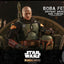 Star Wars The Mandalorian Action Figure 1/6 Boba Fett (Repaint Armor) and Throne 30 cm