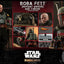 Star Wars The Mandalorian Action Figure 1/6 Boba Fett (Repaint Armor) and Throne 30 cm