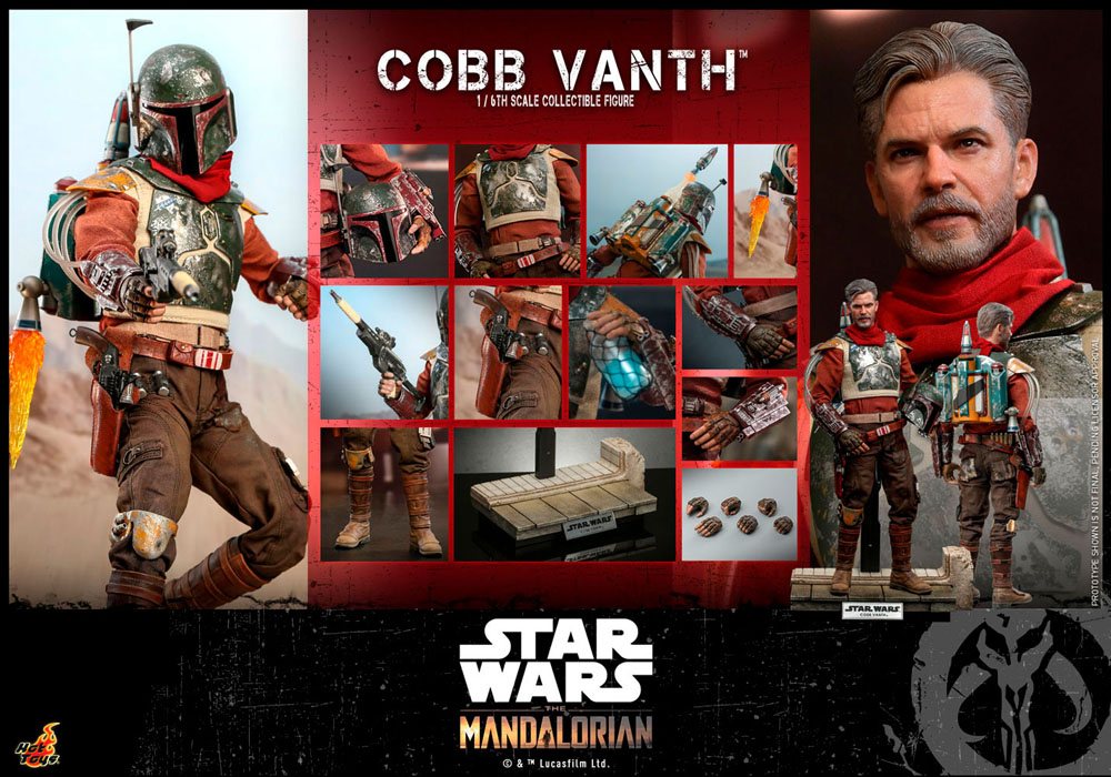 Star Wars The Mandalorian Action Figure 1/6 Cobb Vanth 31 cm