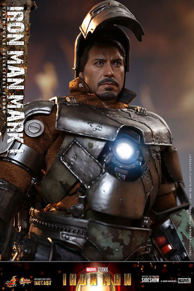 Iron Man Movie Masterpiece Action Figure 1/6 Iron Man Mark I 30 cm