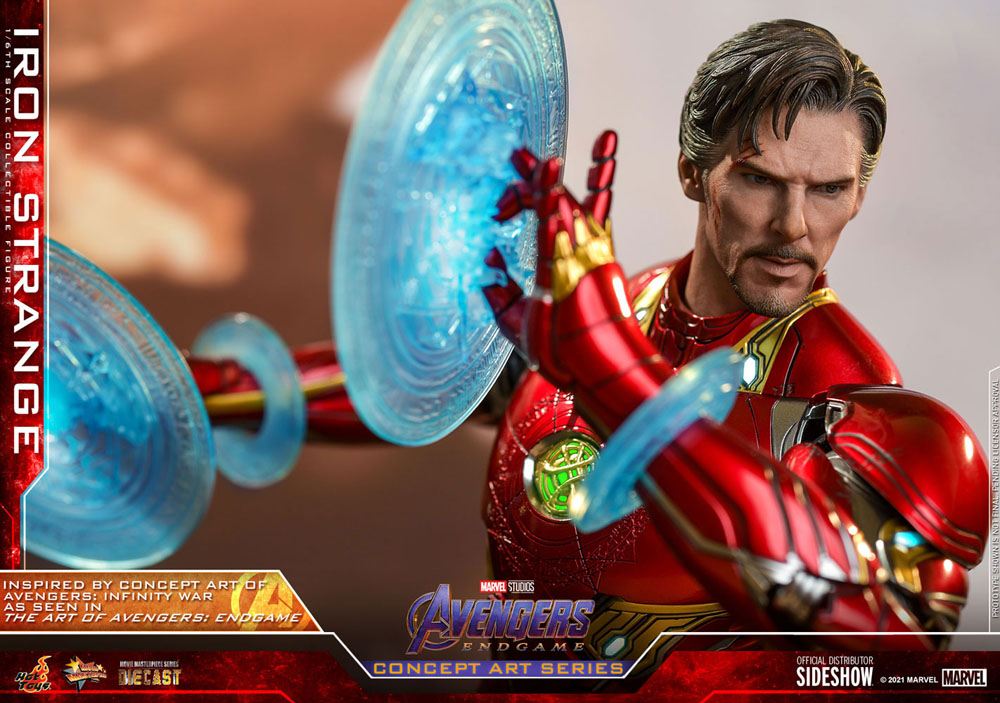 Avengers: Endgame Concept Art Series PVC Action Figure 1/6 Iron Strange 32 cm