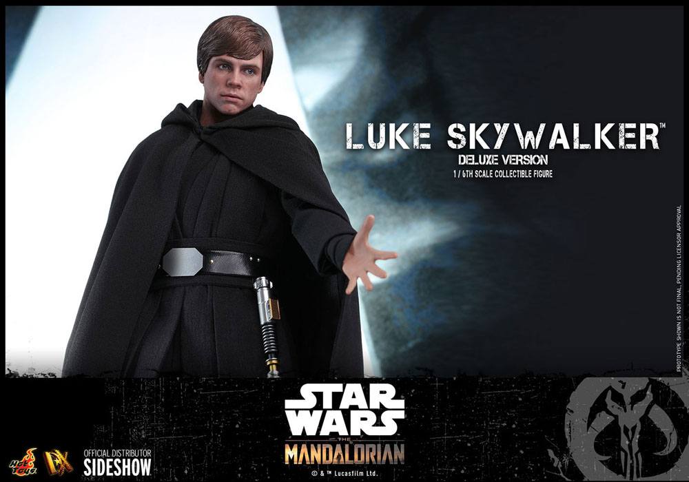 Star Wars The Mandalorian Action Figure 1/6  Luke Skywalker (Deluxe Version) 30 cm