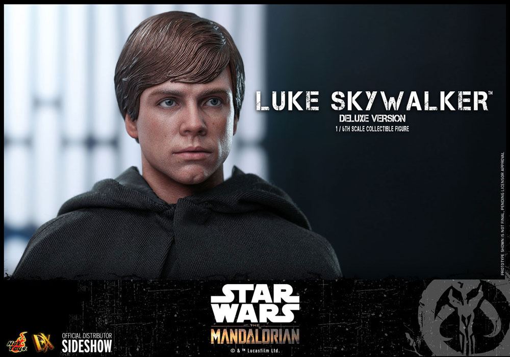 Star Wars The Mandalorian Action Figure 1/6  Luke Skywalker (Deluxe Version) 30 cm