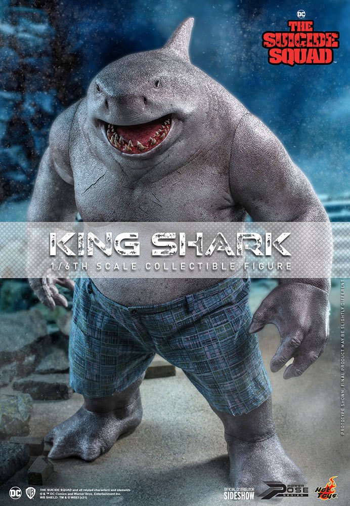 Suicide Squad Movie Masterpiece Action Figure 1/6 King Shark 35 cm