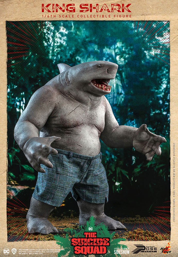 Suicide Squad Movie Masterpiece Action Figure 1/6 King Shark 35 cm