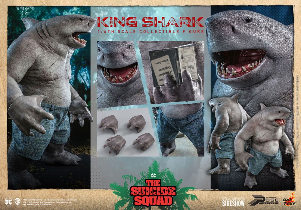 Suicide Squad Movie Masterpiece Action Figure 1/6 King Shark 35 cm