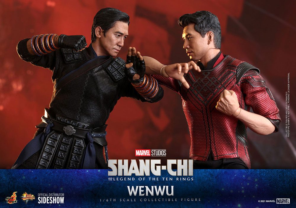 Shang-Chi and the Legend of the Ten Rings Movie Masterpiece Action Figure 1/6 Wenwu 28 cm