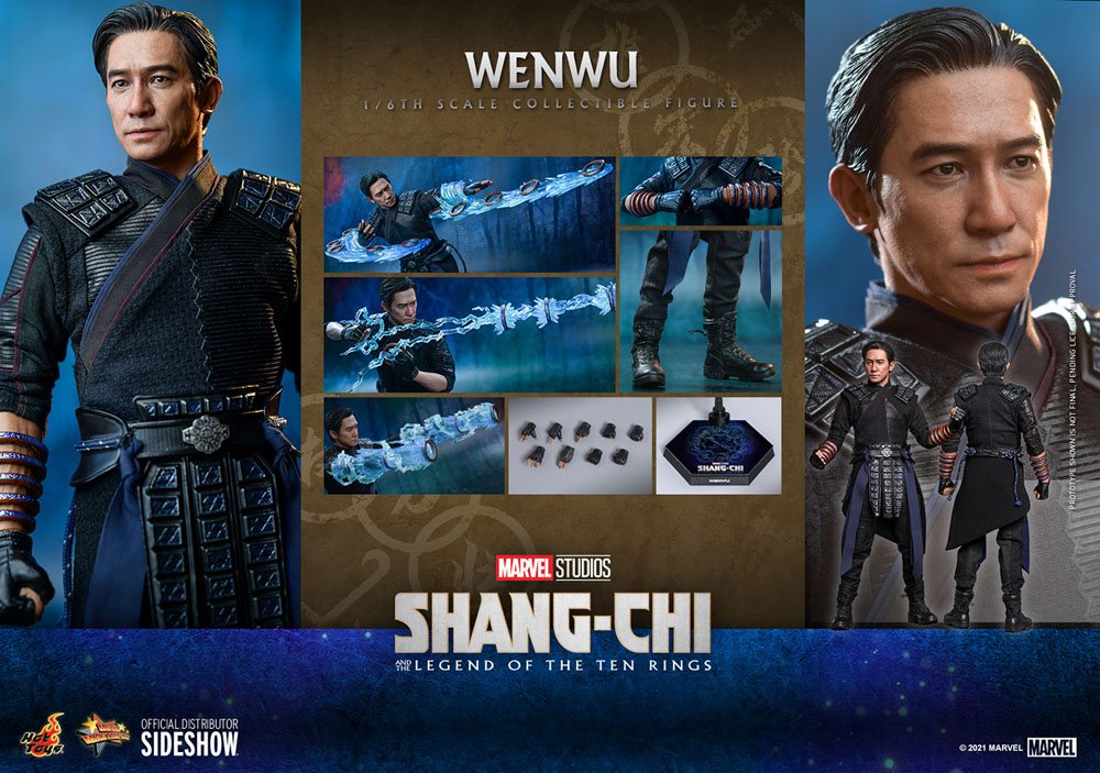 Shang-Chi and the Legend of the Ten Rings Movie Masterpiece Action Figure 1/6 Wenwu 28 cm