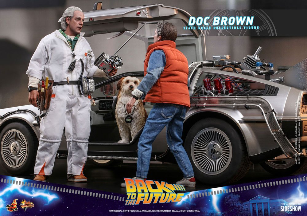 Back To The Future Movie Masterpiece Action Figure 1/6 Doc Brown 30 cm