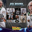 Back To The Future Movie Masterpiece Action Figure 1/6 Doc Brown 30 cm