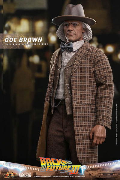 Back To The Future III Movie Masterpiece Action Figure 1/6 Doc Brown 32 cm