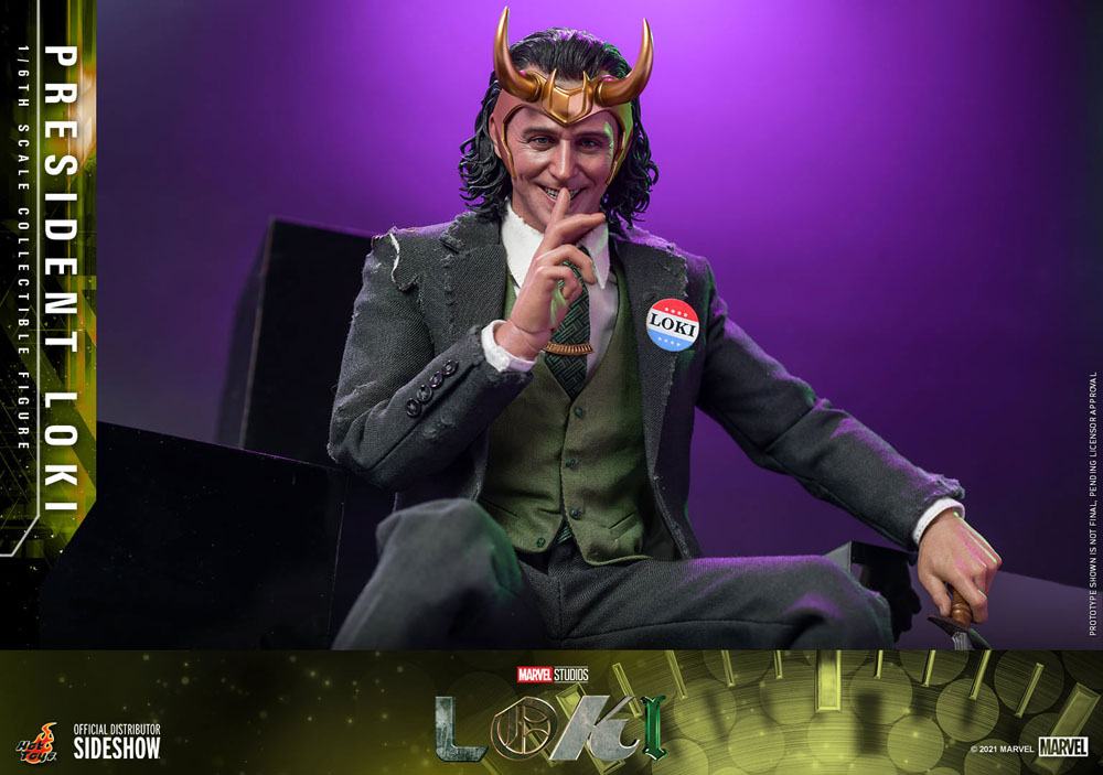 Loki Action Figure 1/6 President Loki 31 cm