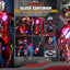 Iron Man 3 Movie Masterpiece Action Figure 1/6 Silver Centurion (Armor Suit Up Version) 32 cm