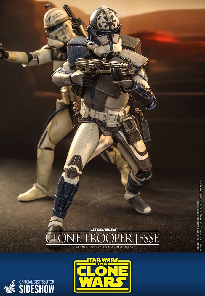 Star Wars The Clone Wars Action Figure 1/6 Clone Trooper Jesse 30 cm