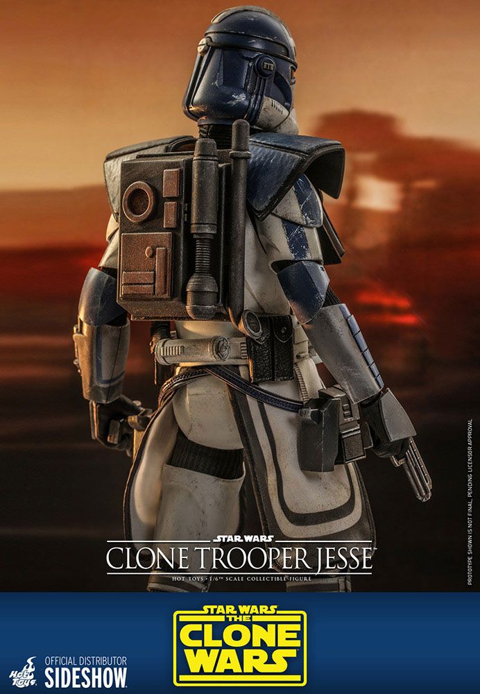 Star Wars The Clone Wars Action Figure 1/6 Clone Trooper Jesse 30 cm