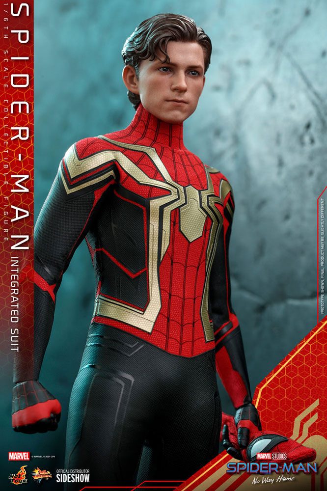 Spider-Man: No Way Home Movie Masterpiece Action Figure 1/6 Spider-Man (Integrated Suit) 29 cm