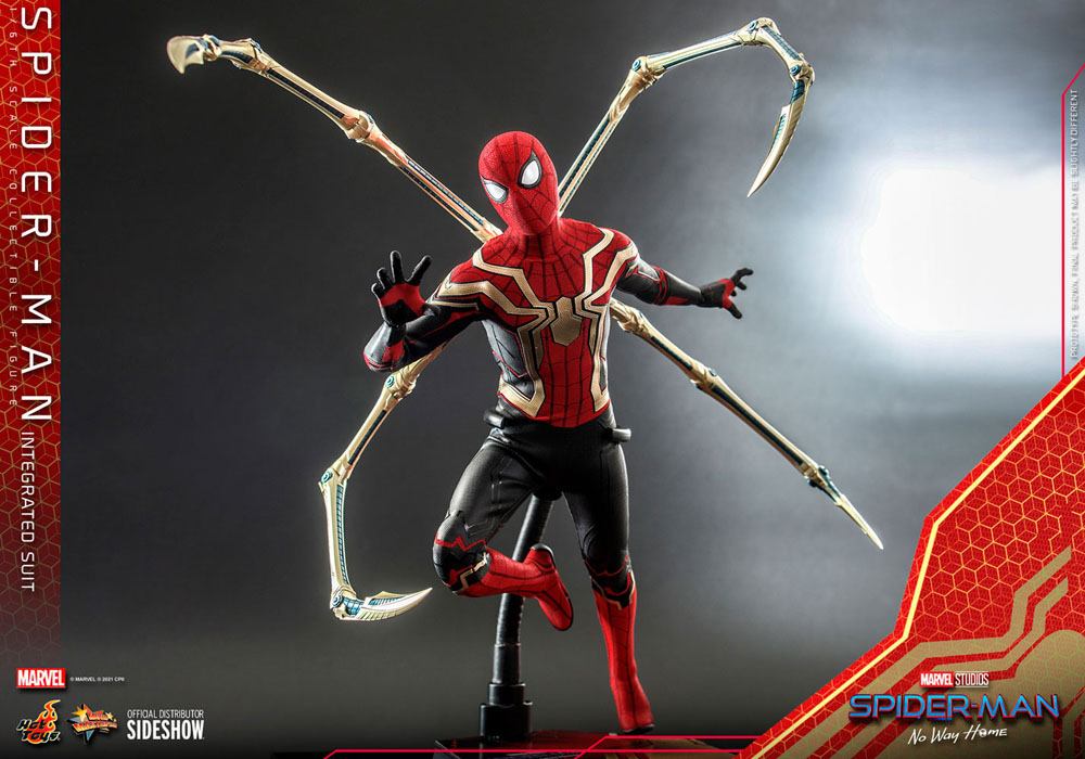 Spider-Man: No Way Home Movie Masterpiece Action Figure 1/6 Spider-Man (Integrated Suit) 29 cm