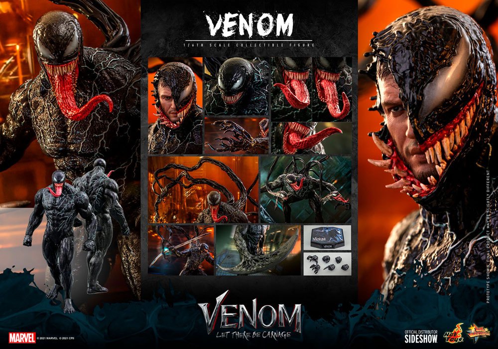 Venom: Let There Be Carnage Movie Masterpiece Series PVC Action Figure 1/6 Venom 38 cm