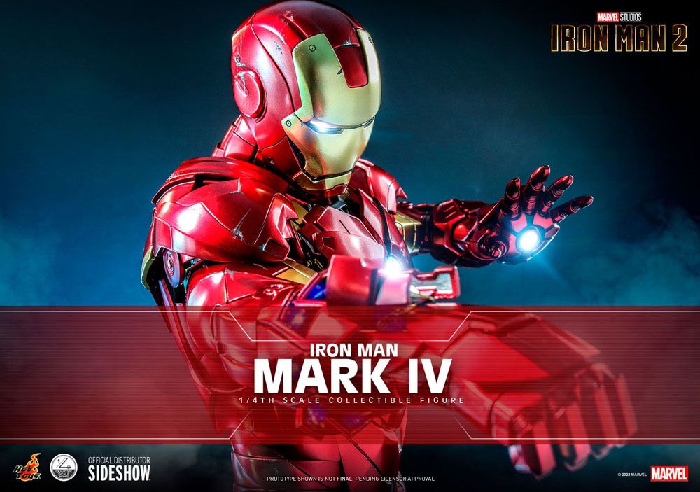 Iron Man 2 Action Figure 1/4 Iron Man Mark IV 49 cm