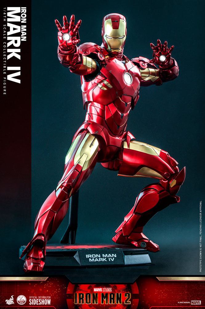 Iron Man 2 Action Figure 1/4 Iron Man Mark IV 49 cm