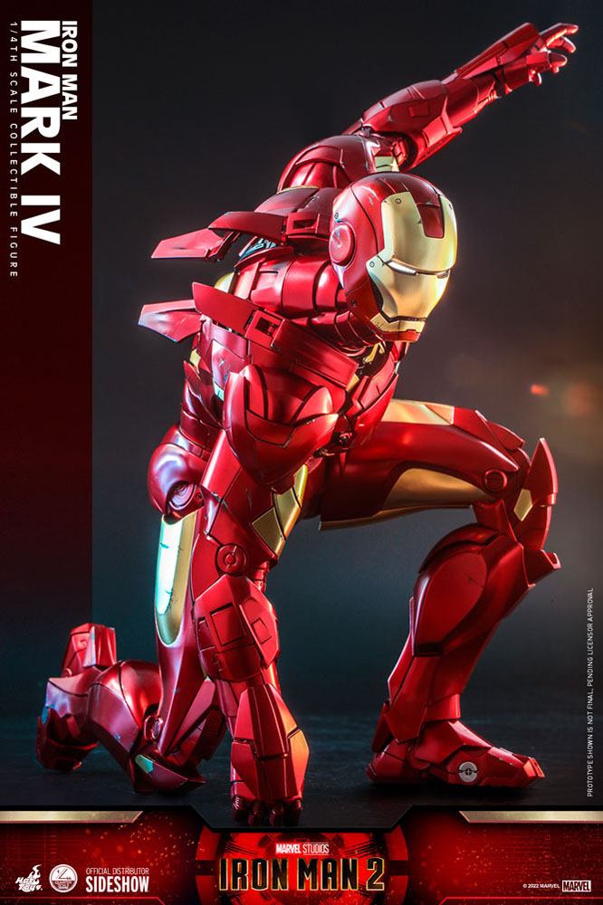 Iron Man 2 Action Figure 1/4 Iron Man Mark IV 49 cm