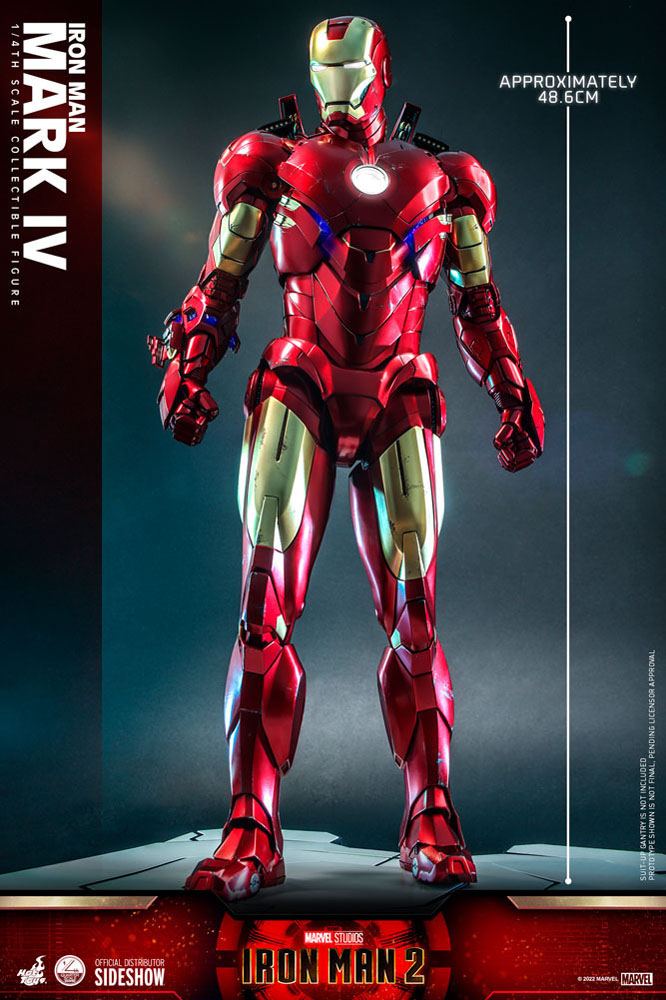 Iron Man 2 Action Figure 1/4 Iron Man Mark IV 49 cm