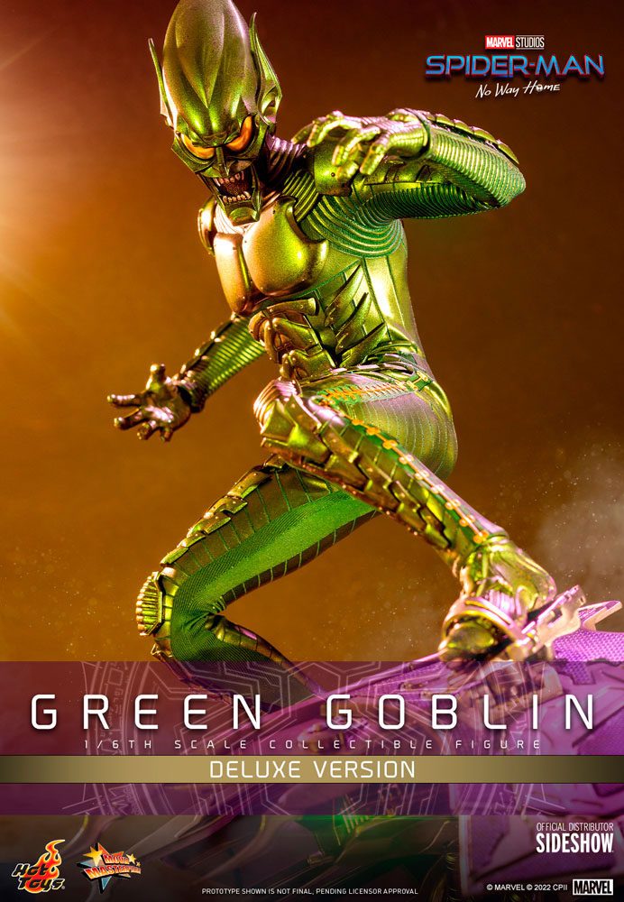 Spider-Man: No Way Home Movie Masterpiece Action Figure 1/6 Green Goblin (Deluxe Version) 30 cm