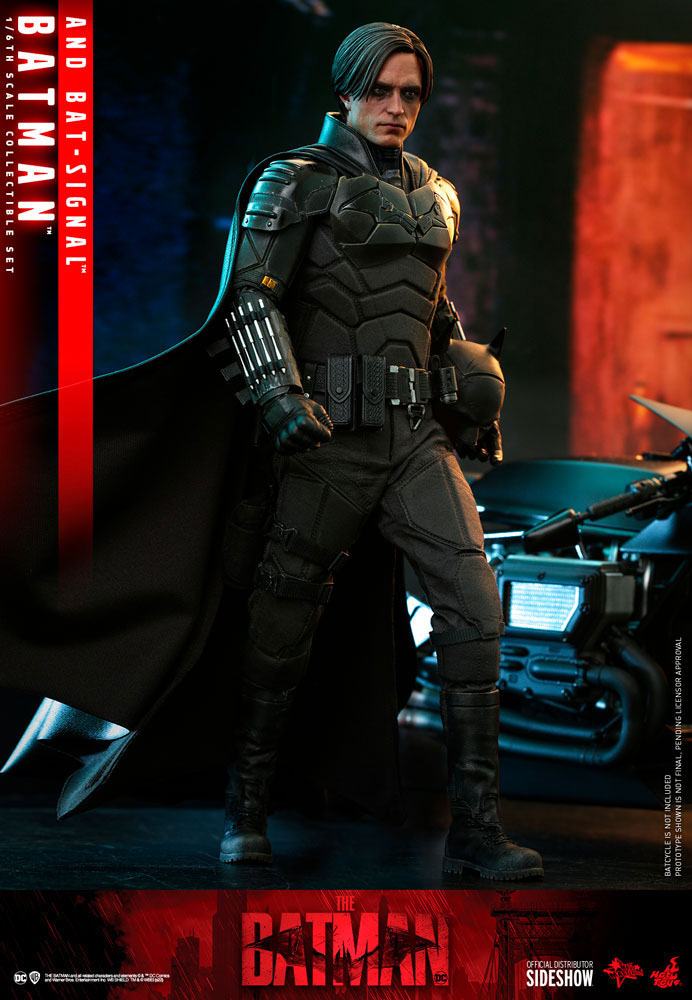 The Batman Movie Masterpiece Action Figure 1/6 Batman with Bat-Signal 31 cm