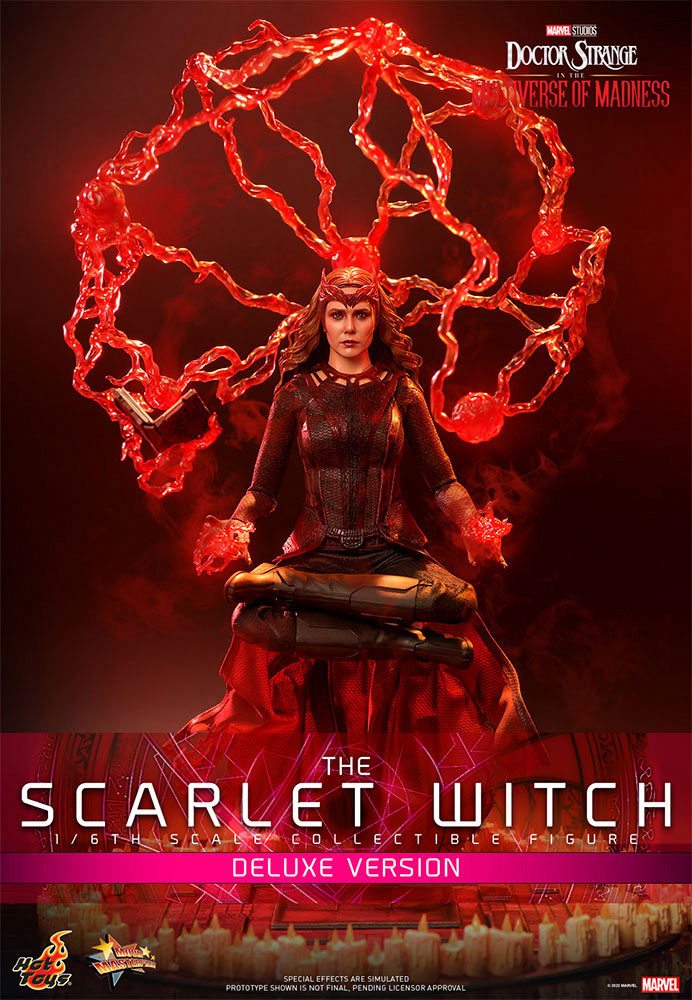 Doctor Strange in the Multiverse of Madness Movie Masterpiece Action Figure 1/6 The Scarlet Witch (Deluxe Version) 28 cm