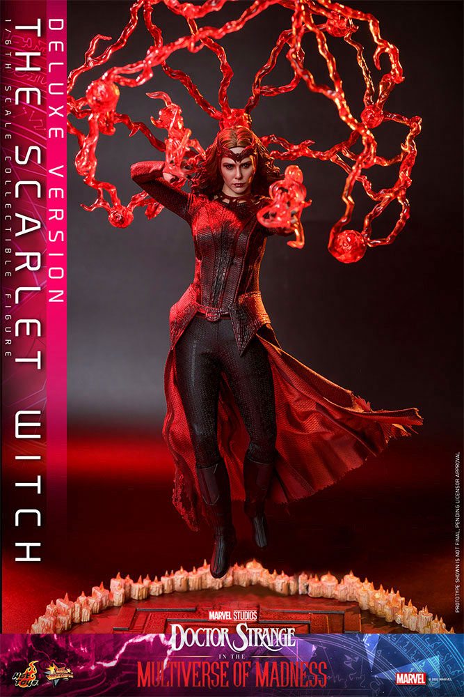 Doctor Strange in the Multiverse of Madness Movie Masterpiece Action Figure 1/6 The Scarlet Witch (Deluxe Version) 28 cm