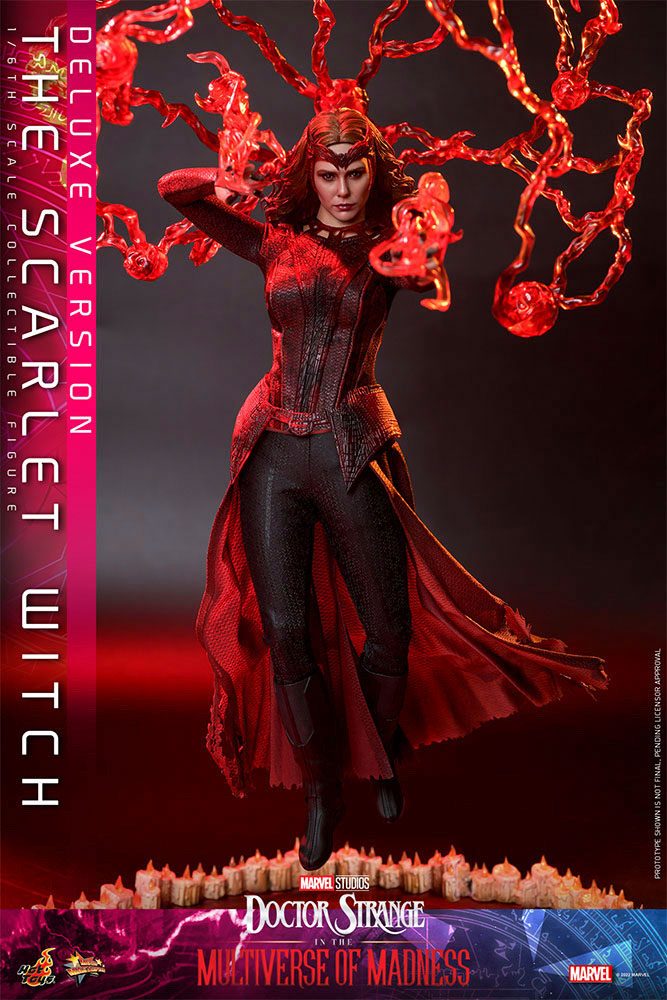 Doctor Strange in the Multiverse of Madness Movie Masterpiece Action Figure 1/6 The Scarlet Witch (Deluxe Version) 28 cm