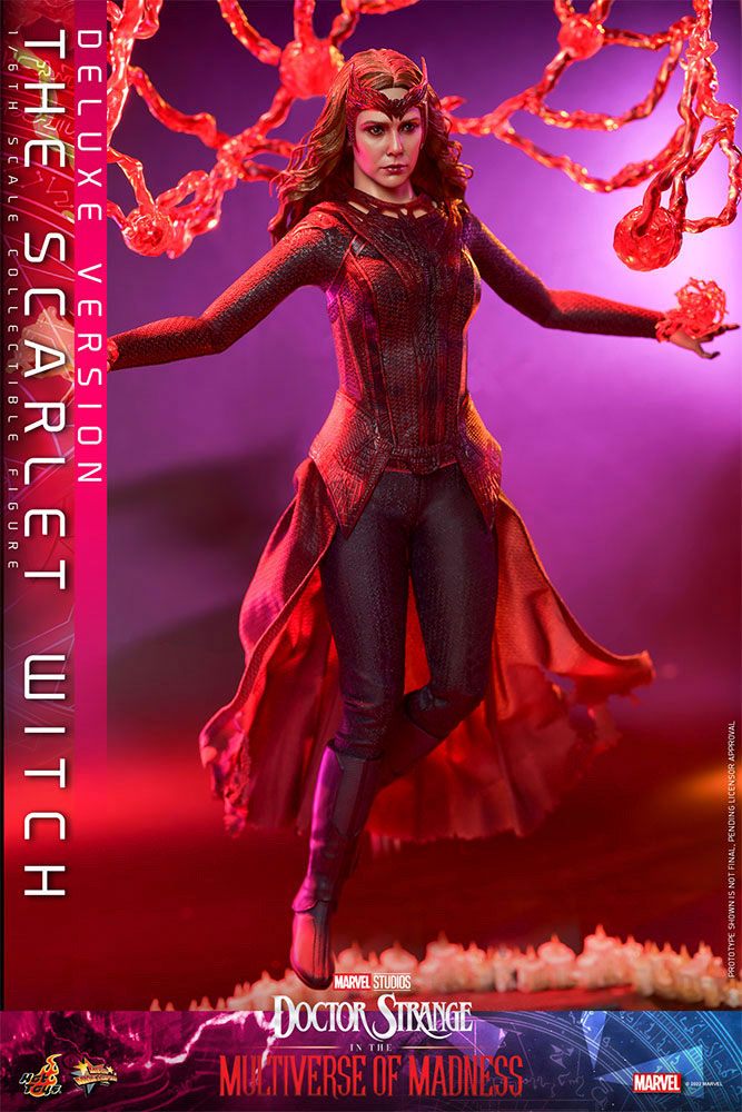 Doctor Strange in the Multiverse of Madness Movie Masterpiece Action Figure 1/6 The Scarlet Witch (Deluxe Version) 28 cm