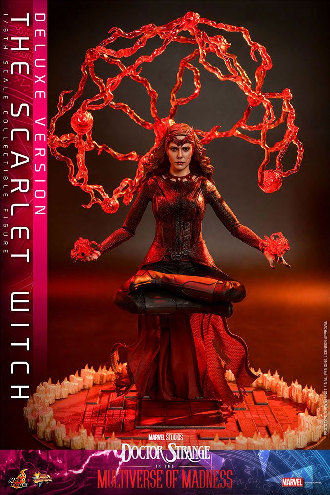 Doctor Strange in the Multiverse of Madness Movie Masterpiece Action Figure 1/6 The Scarlet Witch (Deluxe Version) 28 cm