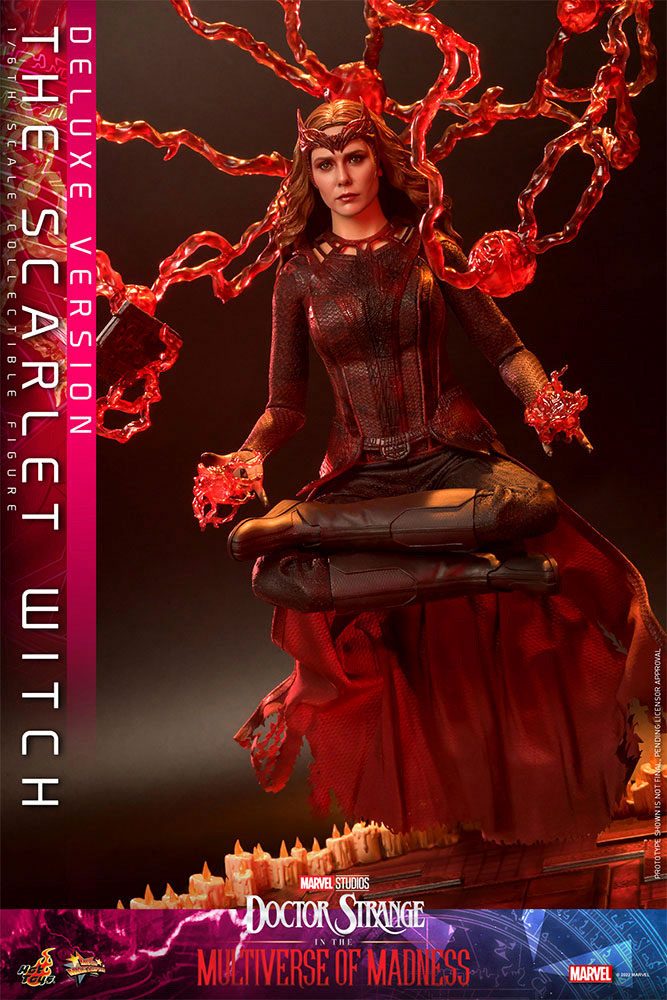 Doctor Strange in the Multiverse of Madness Movie Masterpiece Action Figure 1/6 The Scarlet Witch (Deluxe Version) 28 cm