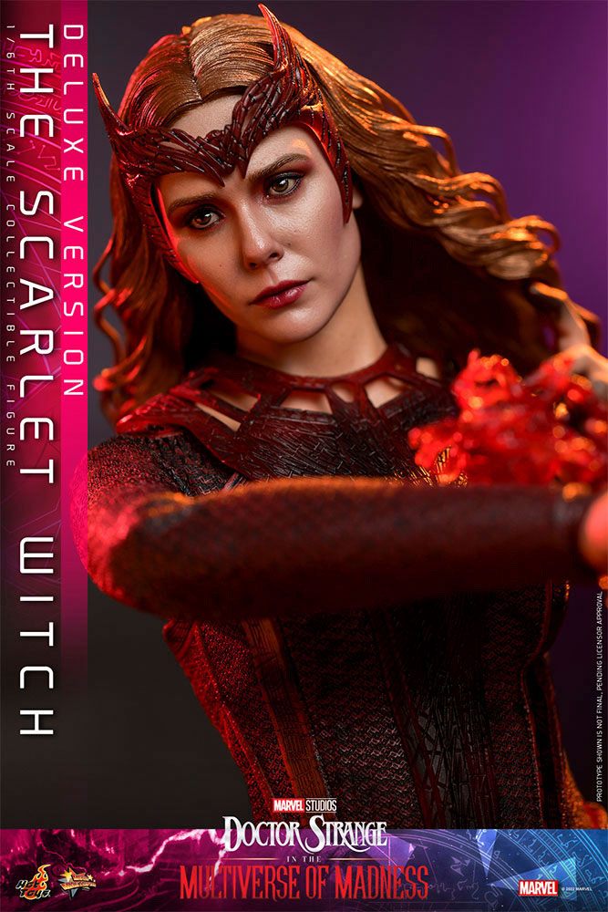 Doctor Strange in the Multiverse of Madness Movie Masterpiece Action Figure 1/6 The Scarlet Witch (Deluxe Version) 28 cm