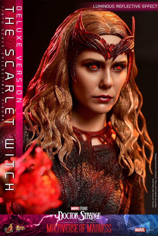 Doctor Strange in the Multiverse of Madness Movie Masterpiece Action Figure 1/6 The Scarlet Witch (Deluxe Version) 28 cm