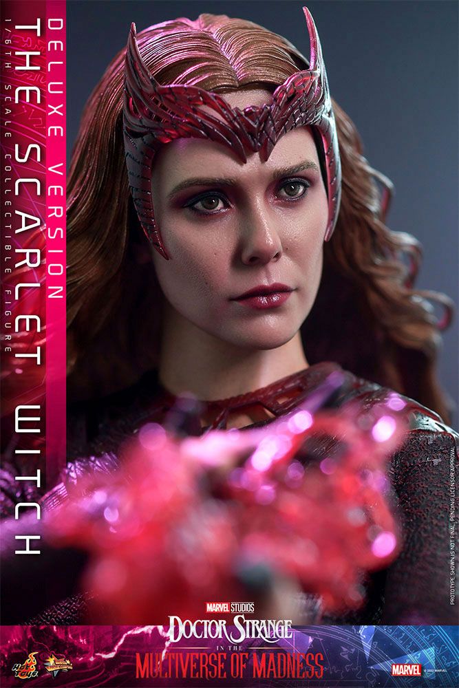 Doctor Strange in the Multiverse of Madness Movie Masterpiece Action Figure 1/6 The Scarlet Witch (Deluxe Version) 28 cm