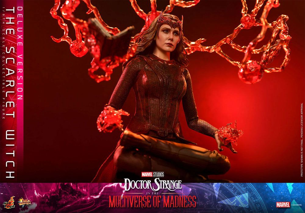 Doctor Strange in the Multiverse of Madness Movie Masterpiece Action Figure 1/6 The Scarlet Witch (Deluxe Version) 28 cm