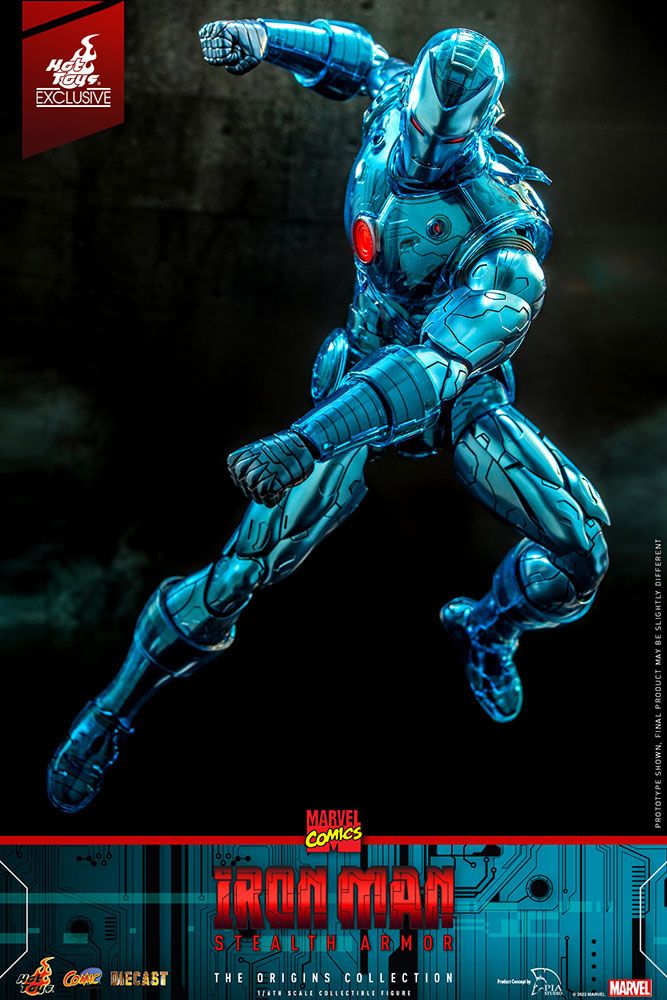 Marvel Comics Diecast Action Figure 1/6 Iron Man (Stealth Armor) Hot Toys Exclusive 33 cm