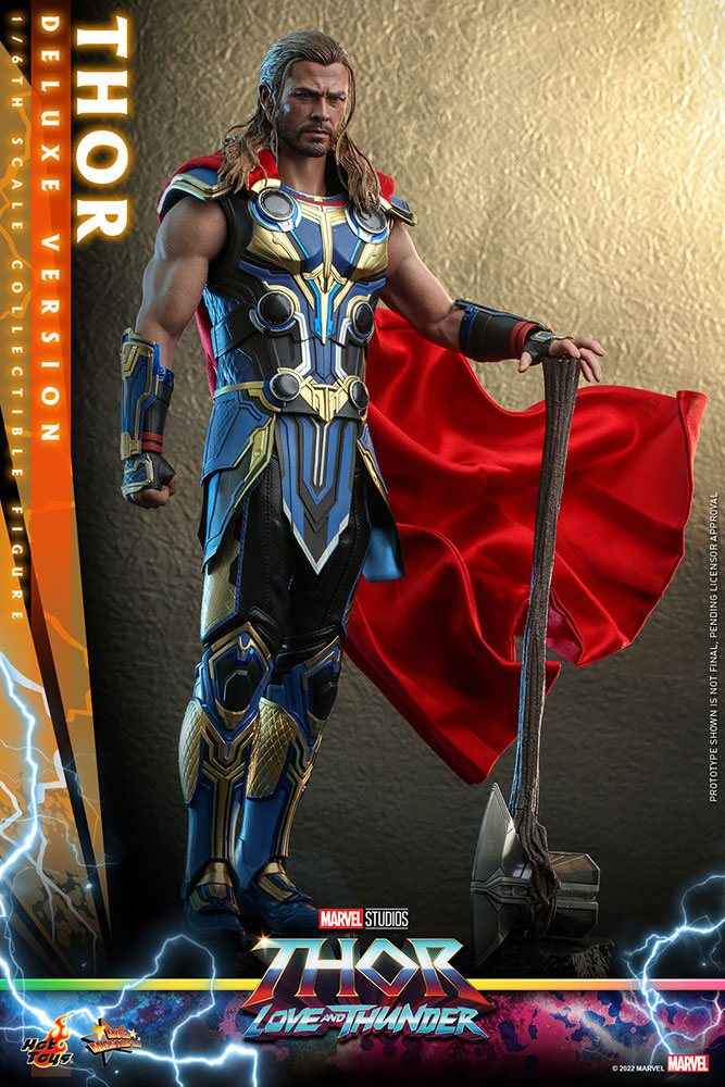 Thor: Love and Thunder Masterpiece Action Figure 1/6 Thor (Deluxe Version) 32 cm - Damaged packaging