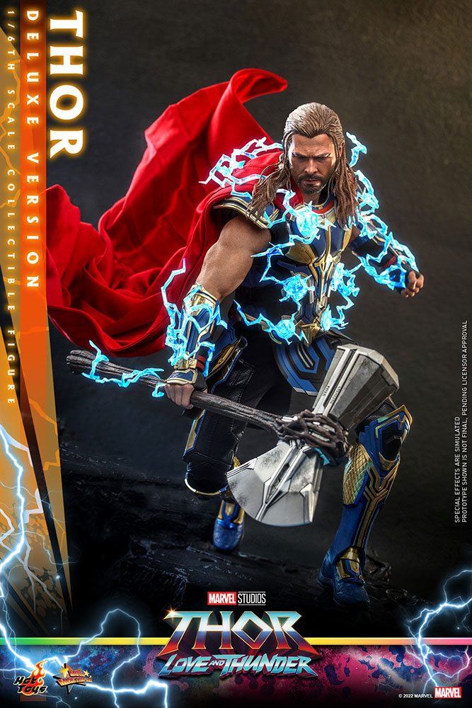 Thor: Love and Thunder Masterpiece Action Figure 1/6 Thor (Deluxe Version) 32 cm - Damaged packaging